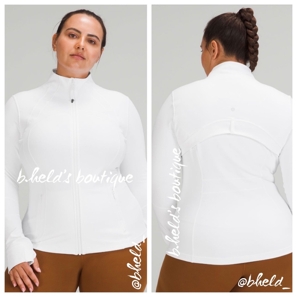 lululemon Define Jacket *Luon in White Size 4 Brand New NWT - Picture 10 of 16